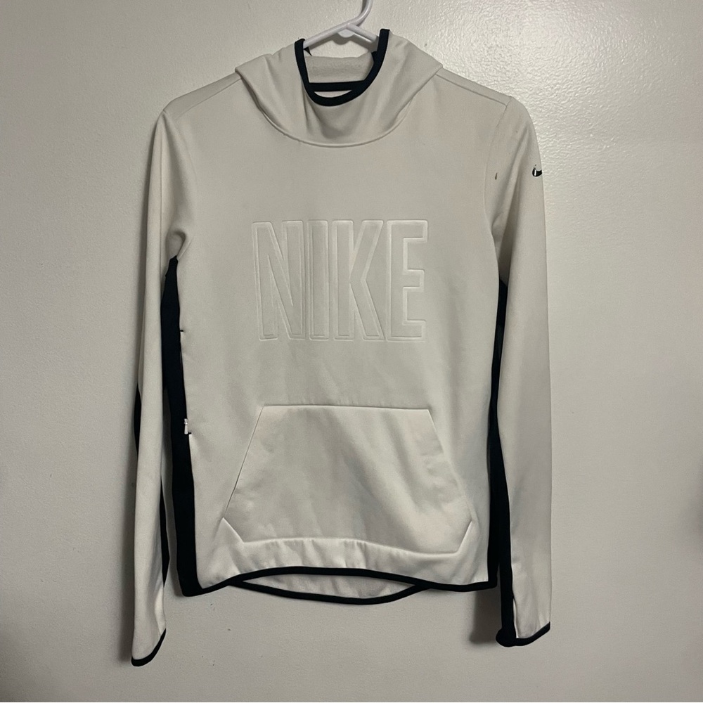 Nike Therma-Fit White Pullover Hoodie
